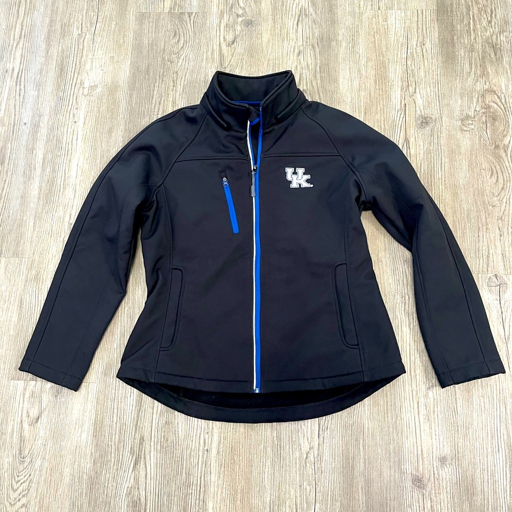 University of Kentucky Jacket Black Large GIII Sports by Carl Banks Coat Zip UK